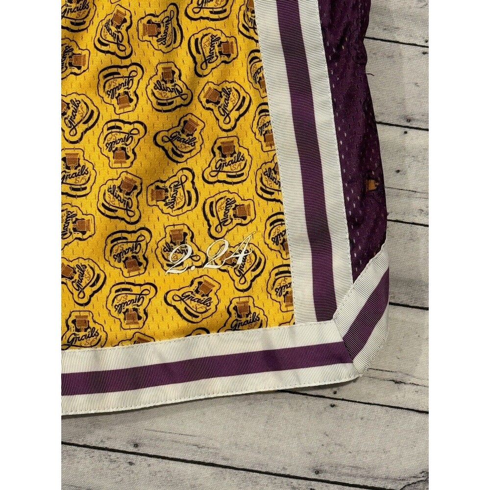 GRAILS SF Legends Never Die Shorts XL Lined Kobe Bryant 2.24 Lakers Basketball - Picture 4 of 16